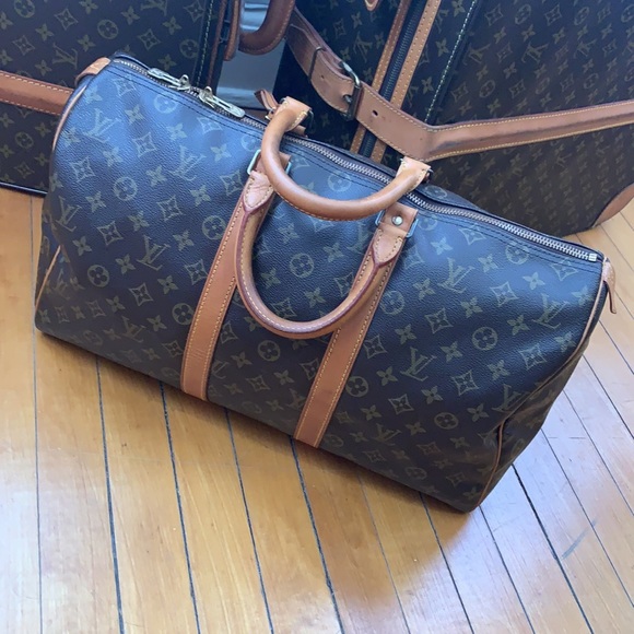 Louis Vuitton Boston keepall 45 Travel Bag. - Picture 2 of 14